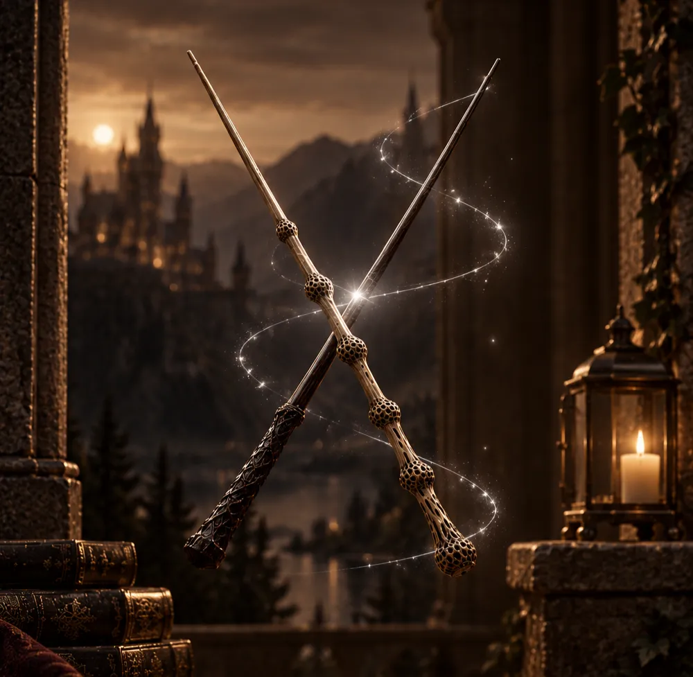 Magic Wand — levegőben lebegő varázspálcák