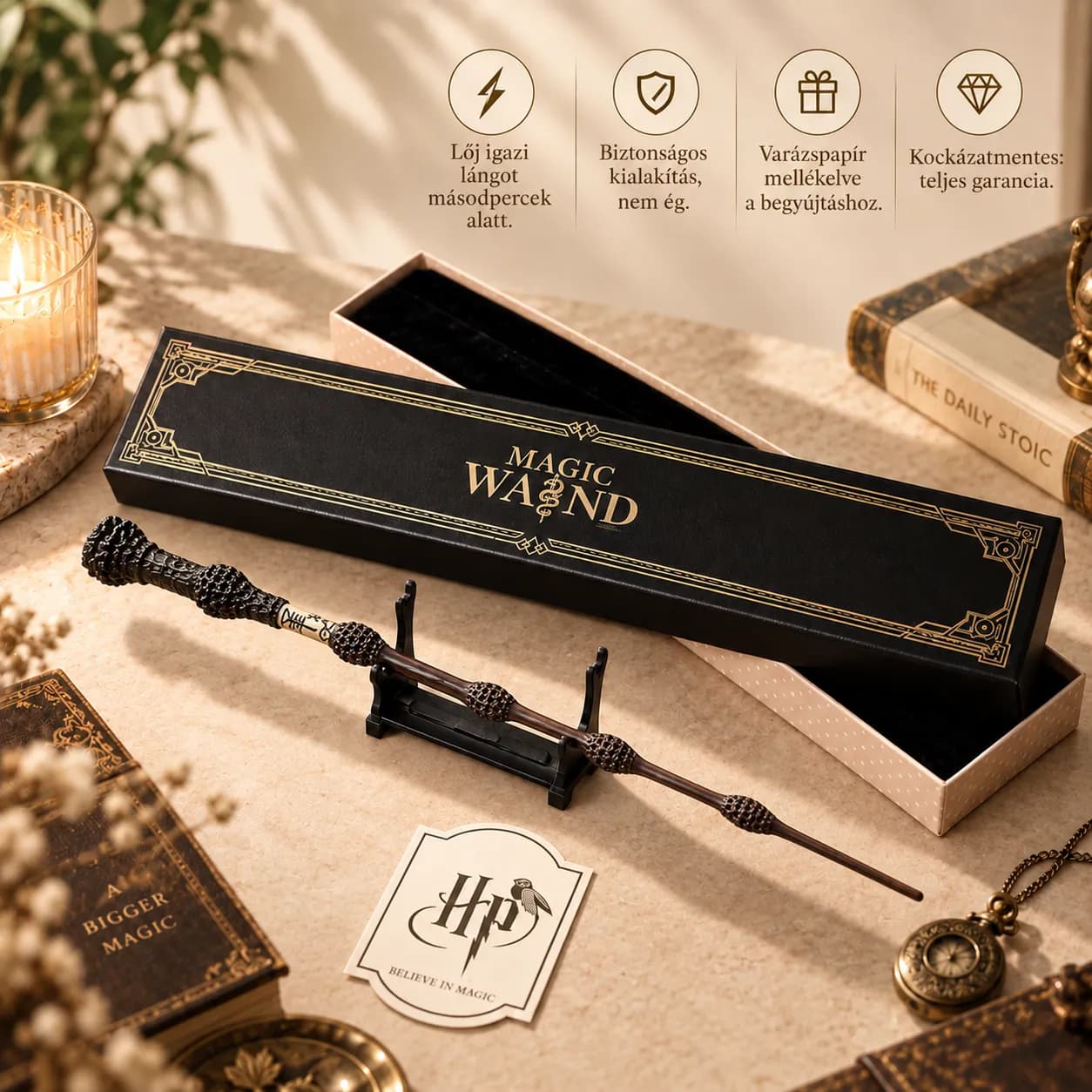 MagicWand™ – Valódi tűzgolyó